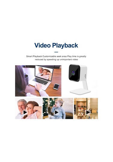 Xindoker Tuya Akıllı Bebek İzleme Kamerası: 1080p Hd, Gece Görüşlü, Wi-fi Bağlantılı, Sesli İletişim, Hareket Algılama 111 Karakter