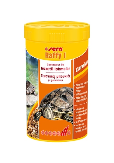 Sera Raffy I Gammarus Kaplumbağa Yemi 250 Ml / 35 Gr