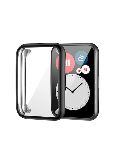 Smcase Huawei Watch Fit 2 Tam Kapatan Gard Ekran Koruyucu