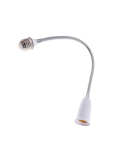 20 Cm Uzunluğunda E27'den E27'ye Ampul Soketi Uzatma A0003 Diğer