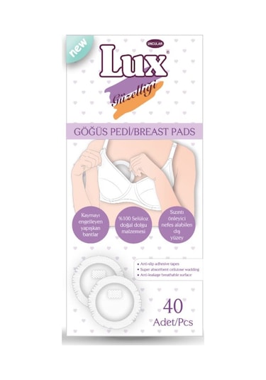 Lux Hijyenik Tekli Göğüs Pedi 40'lı