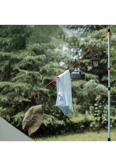 Homyl Çadır Uzatma Kemeri Taşınabilir Gölgelik İpi Siyah Siyah