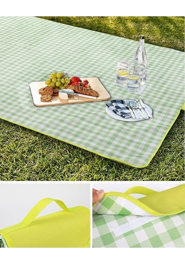 Ulzyvf Yürüyüş Su Seyahat Piknik Matı, Kum Katlanabilir Kamp İçin Geçirmez Diğer Battaniyesi, Tn Diğer