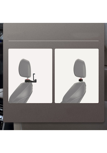 Batcell Çok Amaçlı Askılık Araba Araç İçi Cep Telefonu Tutucu