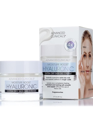 Advanced Clinicals Hyaluronic Nemlendirici Jel Yüz Kremi 59ML
