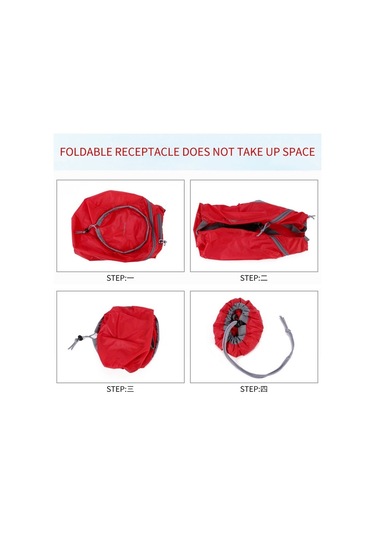 Sones Naylon Su Geçirmez Katlanabilir Hafif Depolama Katlanır Sırt Çantası Turuncu