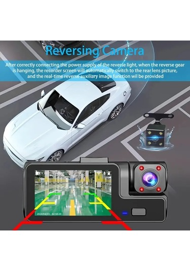 Liangmei Araç Kamerası İçin 1080p Video Kaydedici Wıfı Araba