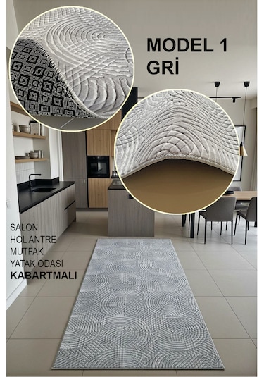 Lüle Halı Kaymaz Taban Yolluk Halı Kesme Halı Yolluk