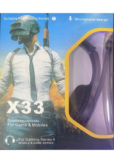 Blue Spectrum X33 Kablolu Kulak Üstü Oyuncu Kulaklığı