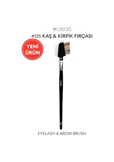 Kaş & Kirpik Fırçası Cre'ars Eyelash & Brow Brush 125