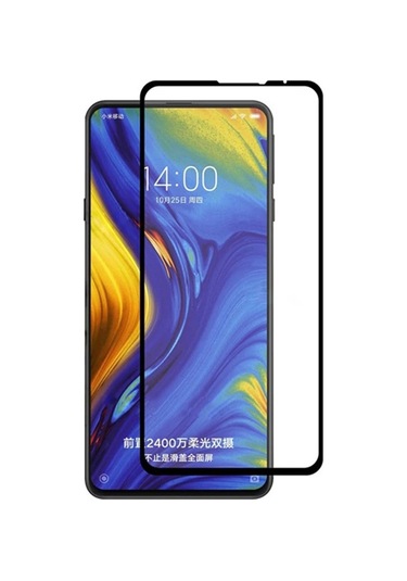 Xiaomi Mi Mix 3 Full Glue Full Kaplama Tempered Cam Ekran Koruyucu- 5775