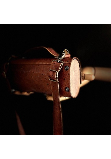 Hakiki Deri, El Yapımı Bayan Çanta, Bayan Cüzdan Larissa V43 Açık Kahverengi