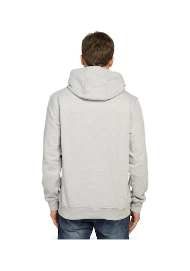 Bant Giyim - Alien Cosmos Gri Kapşonlu Erkek Sweatshirt Hoodie