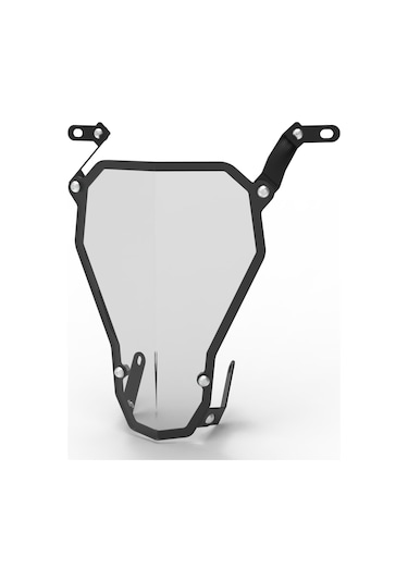 Cf Moto Nk 250 2017-2023 Far Koruma Pleksi Şeffaf