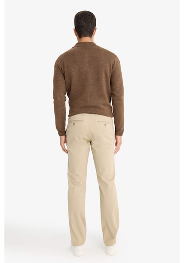 Defacto Regular Fit Normal Kesim Düz Paça Chino Pantolon D7349ax25aubg193 Bej Defacto Regular Fit Normal Kesim Düz Paça Chino Pantolon D7349ax25aubg193 Bej