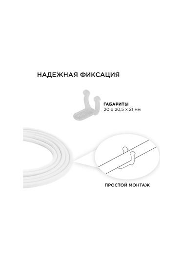 Apeyron Led Şerit İçin Bağlantı Seti, Sauna Ve Hamamlar İçin 5 Parçalı 241637546 Beyaz