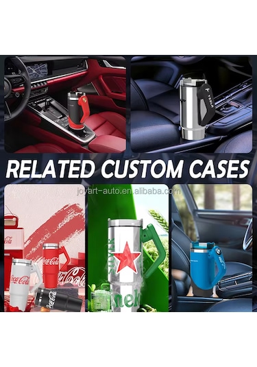 30 Oz Stanley Kupa, Kulplu Ve Samanlı Kapak, Vakum İzoleli  Seyahat Kupa, Sıcak Ve Soğuk İçecekler İçin Çift Duvarlı Paslanmaz Çelik Bardak Gümüş