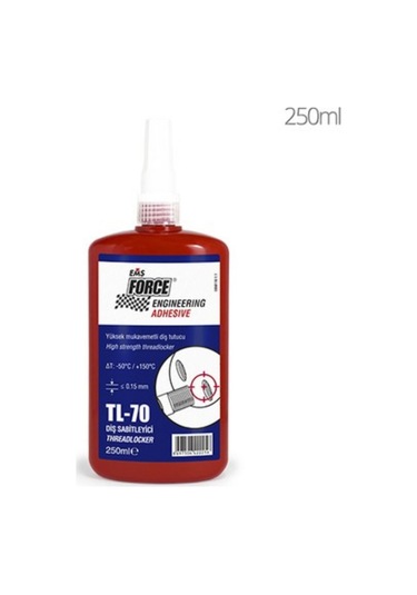 Force Ems TL-70 Civata Sabitleyici Yüksek Kuvvet 250 Ml