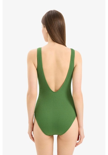 DeFacto Regular Fit Bürümcük Mayo-Fall in Love T8005AZ25SMGN774 Yeşil DeFacto Regular Fit Bürümcük Mayo-Fall in Love T8005AZ25SMGN774 Yeşil