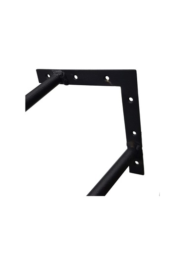 Grandehome Talya 3 Lü Set Ahşap Ve Kütük Sehpa Metal Firkete Ayak