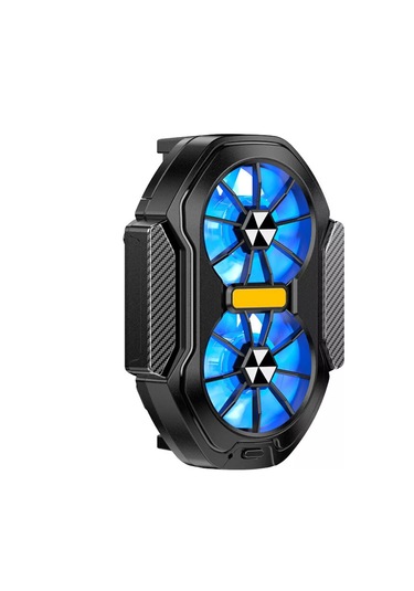 Fs01 Çift Fanlı Şarj Edilebilir Cep Telefonu Soğutucu-al4404