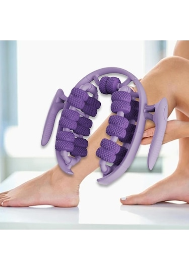 Besthome1 Suntek Kol Uyluk Vücut Geliştirme Ekipmanları İçin Masaj Mor Masaj Rulosu Mor