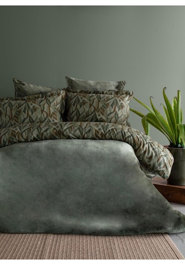 Apricitas My Touch Nevresim Tk.kadife Darcy Olıve