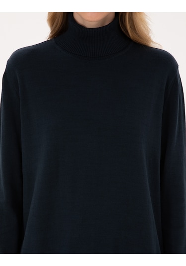 Pierre Cardin Kadın Lacivert Kazak /triko 50316385-vr033 Lacivert