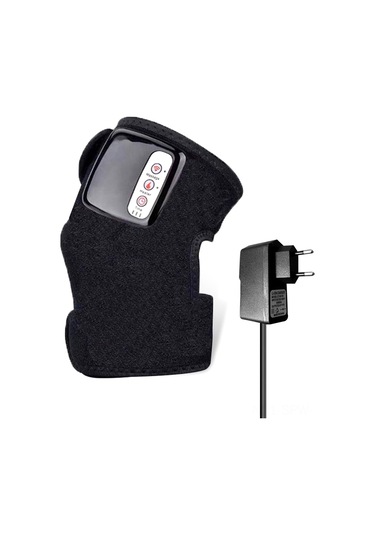 Maiyame Kablosuz Isıtmalı Diz Masaj Aleti - Ağrı Ve Şişlik Giderici Titreşimli Dizlik 112 Karakter Siyah