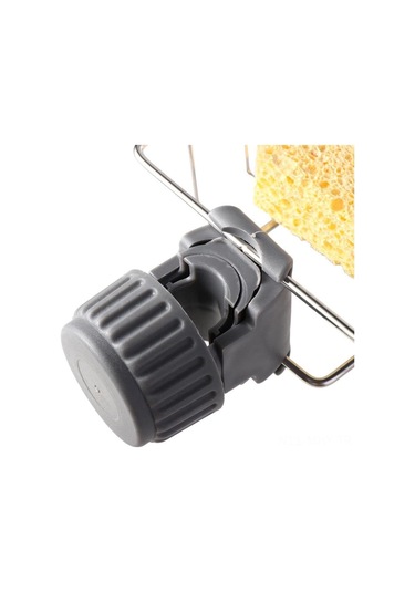 Monyee 201 Paslanmaz Çelik Tek Katlı Mutfak Lavabo Rakusu, Havlu Asma Çubuğu İle Su Tüpü 18-22mm Uyumlu, Sponge-şampuan Depolama, Hızlı Kurutma Delikleri Gümüş