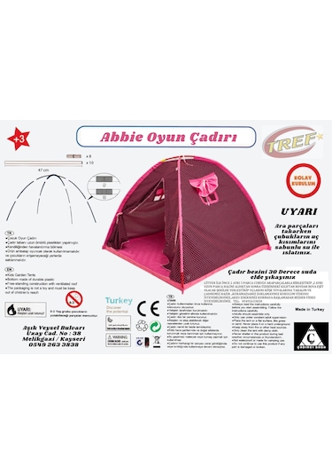Abbie Rainbow Cocuk Oyun Cadırı Abbie 008 A.P