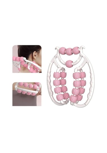Carrier- Masaj Silindiri Buzağı Kas Gevşetme 20 Pembe Açık Pembe,hızlı Relaks Masaj Cihazları,renpho Masaj 10020439 Beyaz
