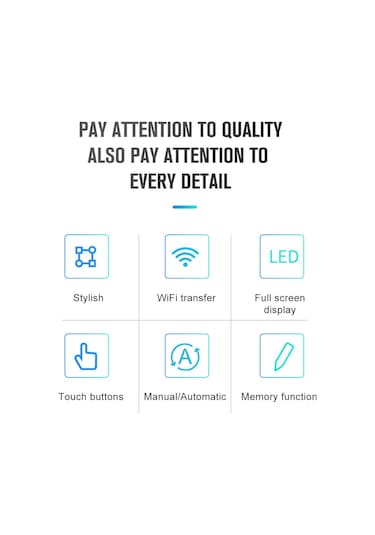 Kangvka Akıllı Programlanabilir Dokunmatik Termostat - Çocuk Kilidi Ve Wifi Kontrol Özellikli K6 Serisi