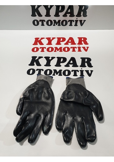 Würth Siyah Mekanikçi Eldiveni Yarı Nitril 5 Takım