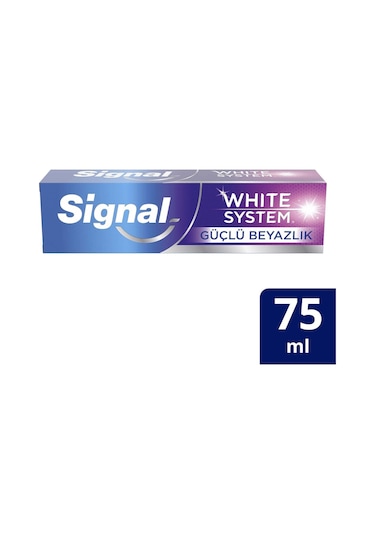Signal White System Güçlü Beyazlık Diş Macunu 75 ML