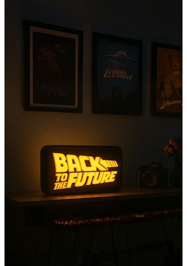 Back To The Future Dekoratif Aydınlatma Çok Renkli