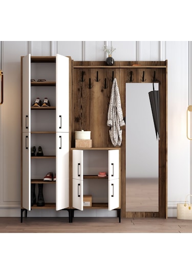 Variant Variant Berlin Abc Portmanto Ceviz/Beyaz