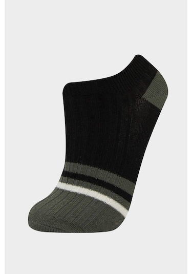 Defacto Erkek Çocuk 3lü Pamuklu Patik Çorap F4701a8nskr1 Çok Renkli