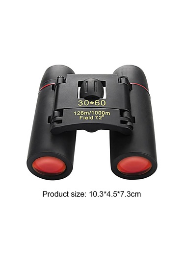 Gajeena 30x60 Optik Kırmızı Filmi İkili Gözlük, Işık Az Ortamlarda Net Görüş, Taşınabilir, Kuş İzleme, Outdoor Seyahat İçin Teleskop