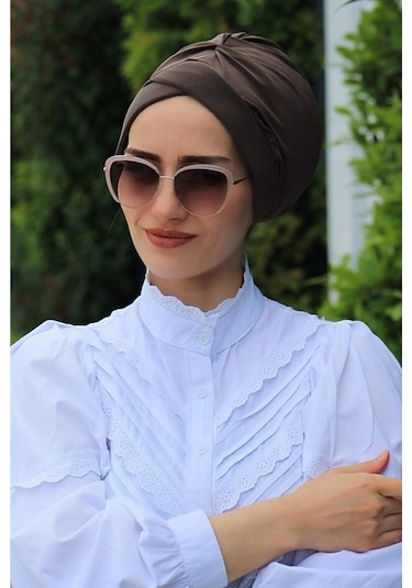 Çapraz Bone Tesettür Bone 10 Renk