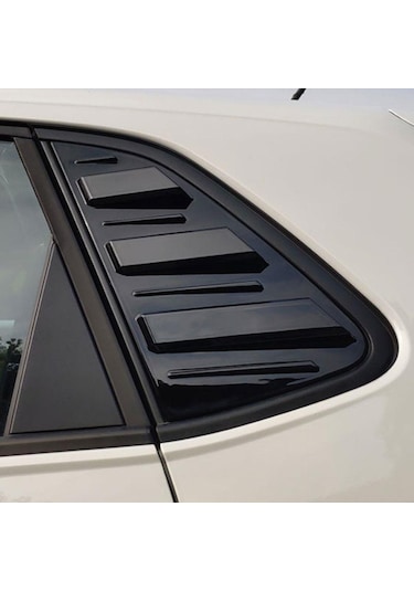 Volkswagen Polo Kelebek Cam Vizörü Piano Black 2019-