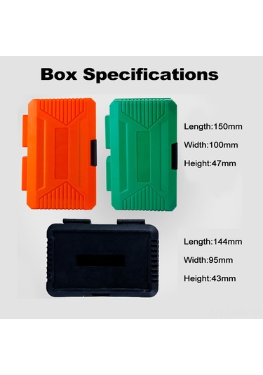 Kangvka 27 Parçalı Profesyonel Elektrikli Tornavida Uç Seti - Çok Amaçlı Ve Dayanıklı Çelik Uçlar İle Taşıma Kutusu