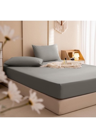 Novahub Çift Kişilik Su Geçirmez Yatak Örtüsü Nefes Alabilir, Yıkanabilir, Anti-bakteri, Anti-akar, 100x200x30cm, Mavi Yatak Koruyucu Örtü Mavi