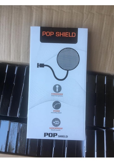 Nemesis Pf-8 Stüdyo Mikrofonlar için Pop Filtre-Kıskaç Model
