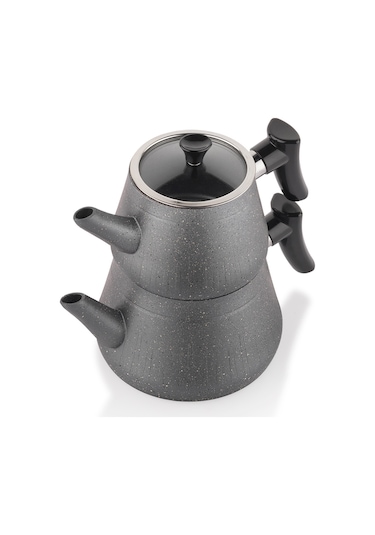 Schafer Solea Y.Y. Çaydanlık Takımı 3 Parça-Gri