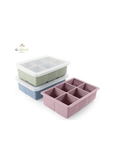 Ebitda Morandi 6'li Kapaklı Silok Buz Kalıbı - Gıda Dostu, Pratik Ve Eğlenceli Diğer