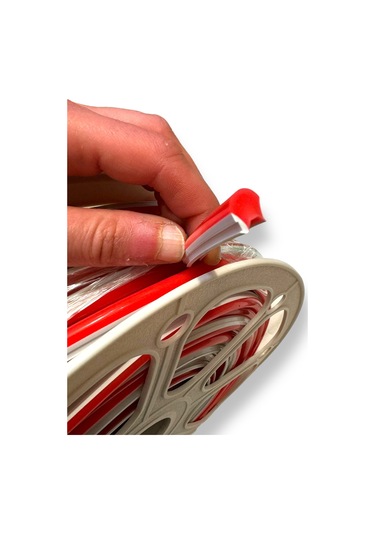 Ikinci Nesil Kırmızı Difüzör 5 Metre 6mm Neon Led Silikon Şerit Kapağı Led Şerit İçermez Kırmızı