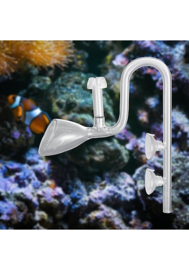 Suntek Akvaryum Cam Zambak Boru Skimmer Kontrol Su Seviyesi 10-mm