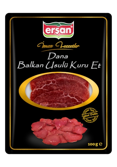 Erşan Dana Balkan Usulü Kuru Et 100 G