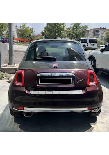 Fiat 500 Coupe Ferrous Arka Tampon Üstü Koruyucu 2016 Ve Üstü